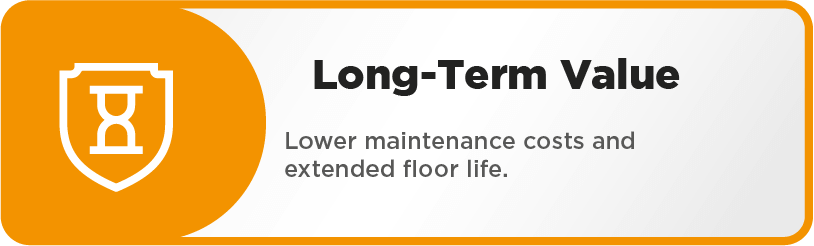 Long Term Value - Polished Concrete