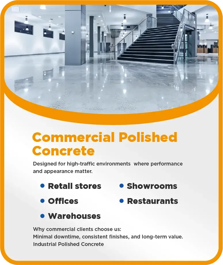 commercial - Polished Concrete